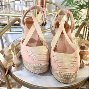 New - J. Crew Espadrille Wedges Size 5